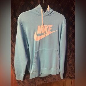 Nike Light Blue Men's Hoodie